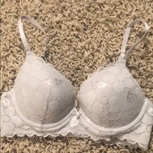 Aerie Light Gray 34C convertible racerback bra